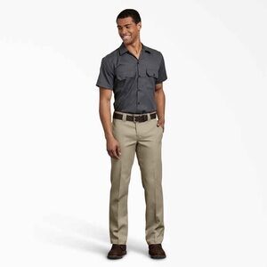FLEX Slim Fit Work Pants - Sand 32x34